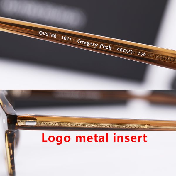 

vintage polarized sunglasses ov5186 clear frame gregory peck brand designer men women circle glasses dw1k, White;black