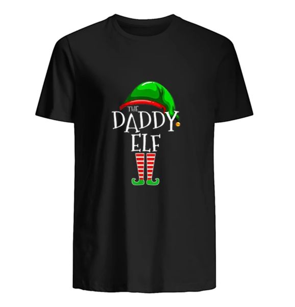

the daddy elf family christmas t-shirt