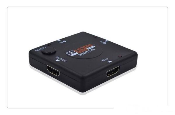 

mini 3 port hdmi switch switcher hdmi splitter hdmi port for hdtv 1080p vedio wholesale