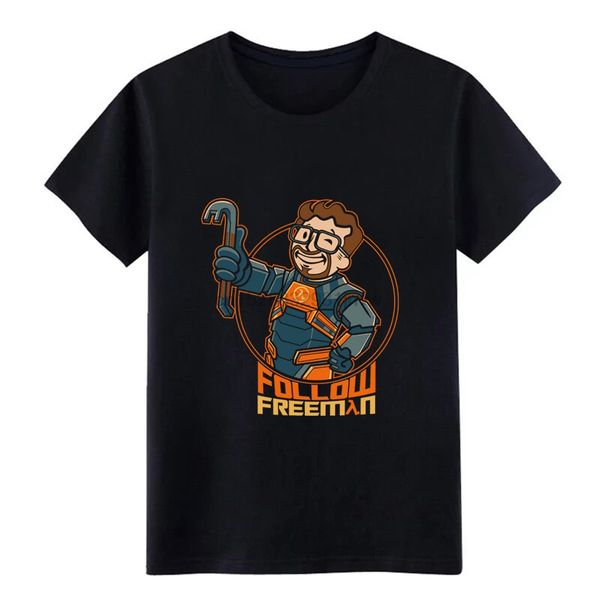 

men follow an- follow an half life t-shirt t shirt design cotton size s-3xl unique gift breathable leisure shirt