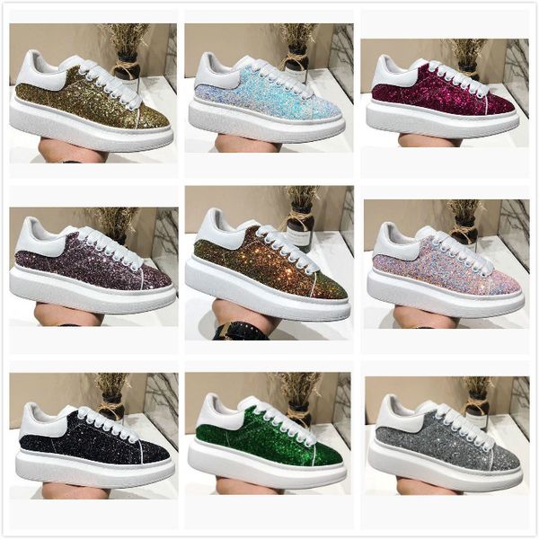 

fashion platform casual shoes sneakers triple black white leather suede women men luxury flat design lightweight walking hiking shoes