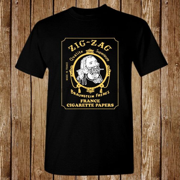 

zig zag cigarette rolling paper new t-shirt size s-5xl(1