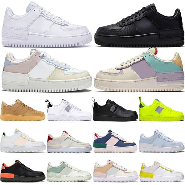 

platform shoes men women running shoe skateboard triple black white shadow pale ivory pastel mens womens trainers sports sneakers chaussures