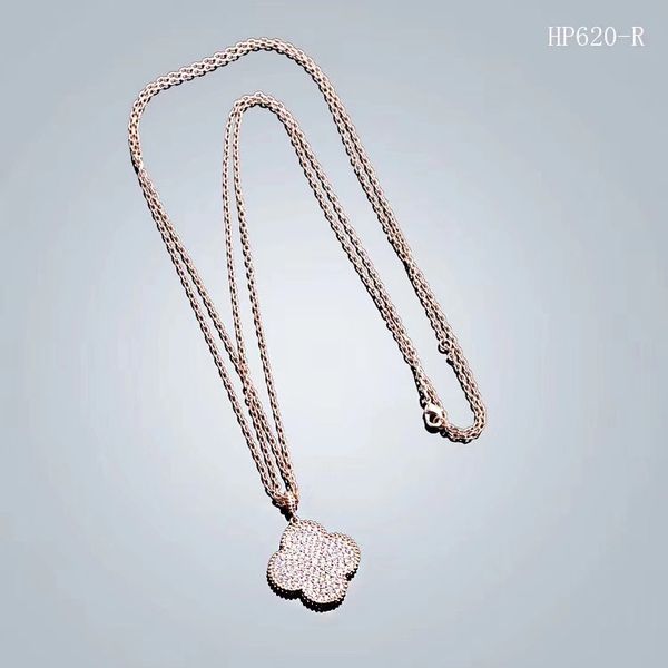 

luxury designer jewelry women necklace hip hop bling chains jewelry cuban link chain flower necklace diamond pendant, Silver