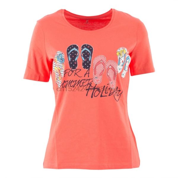 

g.w. gerry weber t-shirt 270087 amalfi koralle sommer 36 + 38 shirt