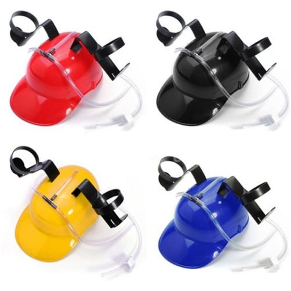 

plastic drinking hat multi color lazy helmet beverage holder cap party favors for kids birthday gift new 10ch c r