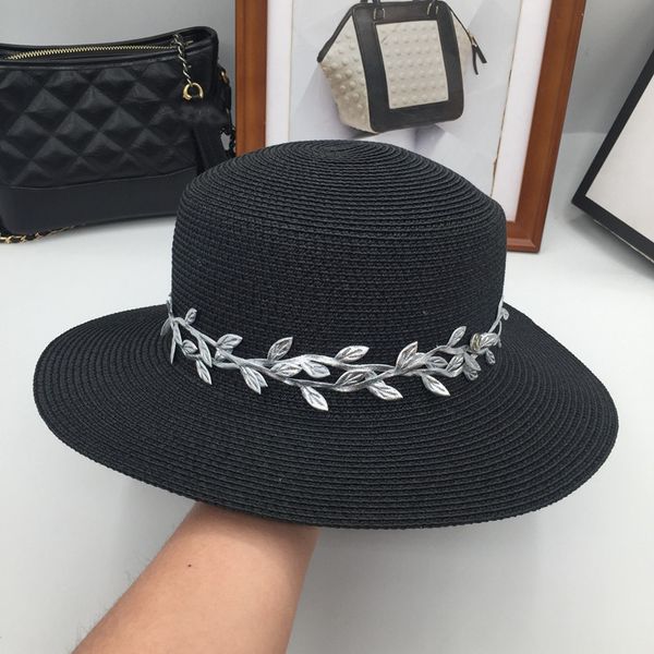 

couples with shading prevent bask in summer leaves ms decoration hat hat flat straw hats, Blue;gray