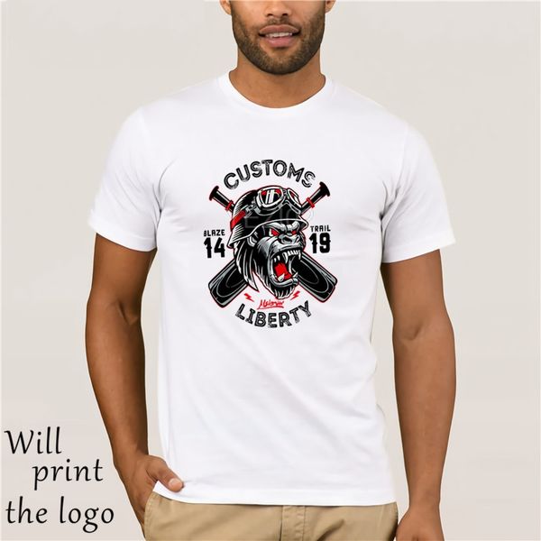 

stampato manica corta t shirt mens estate hip hop casual cotone supera i t