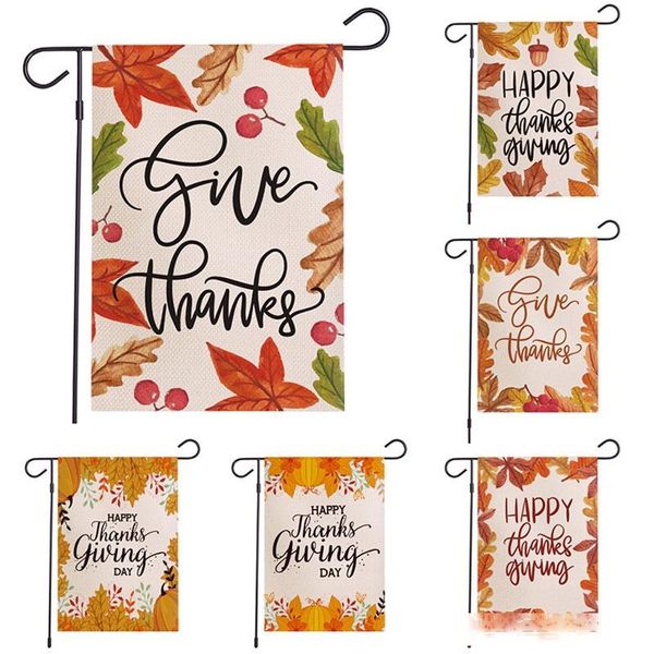 

creative garden flags banners flower love fruits print waterproof pattern 30*45cm banner flag for festive without flagpole