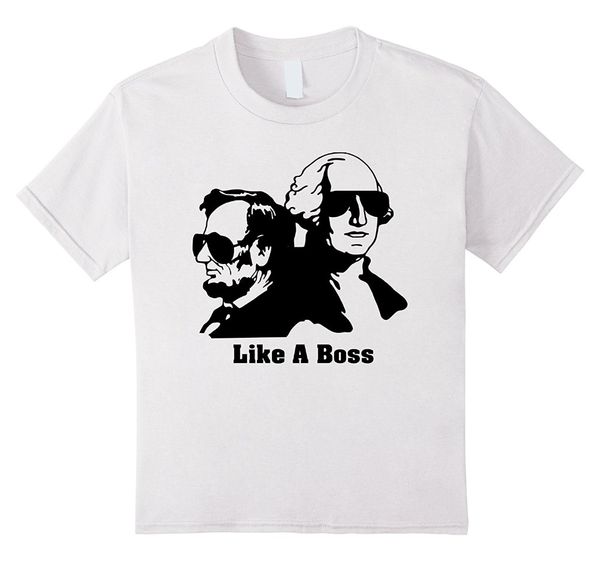 

2019 fashion summer style presidents day abe lincoln george washington tee shirt tee shirt