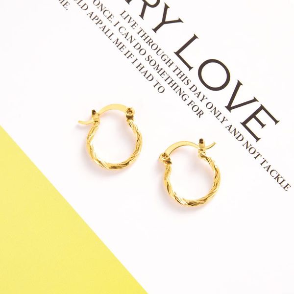 

bangrui round fashion metal circle hoop earrings vintage geometric earrings for women girls jewelry accessories boucle d'oreille, Golden;silver