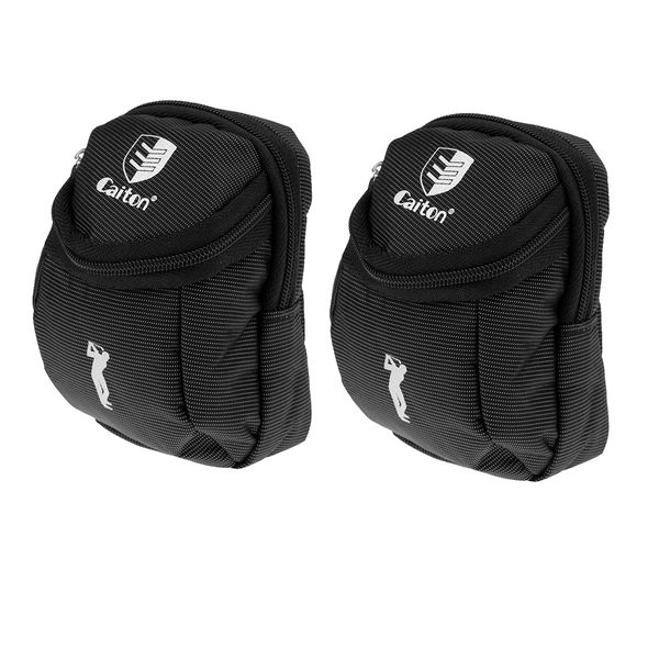 

2pcs мини-гольф мяч держатель сумка для хранения мячи для гольфа тройники divot