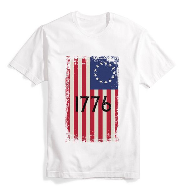 

betsy ross shirt 4th of july american flag 1776 vintage t-shirt girls classical tee