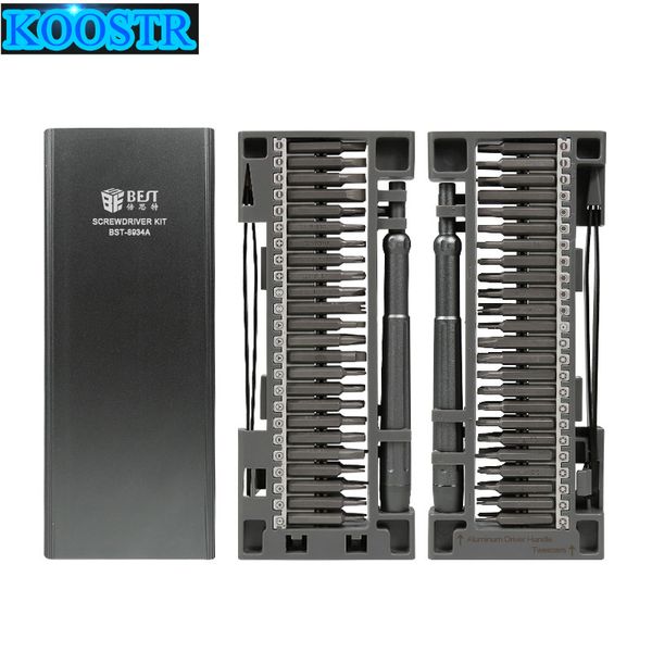 

bst-8934a 50 in 1precision screwdriver set magnetic screwdriver set for mobile phone tablet pc repair tools