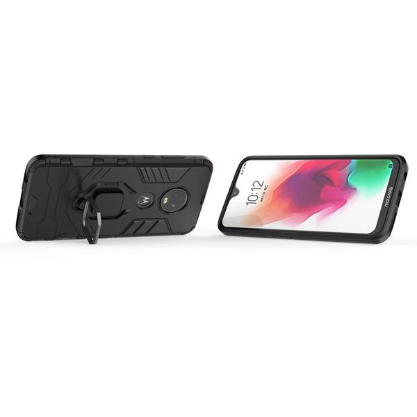

magnetic holder phone case for moto g7 case metal phone finger ring car stand holder cover case