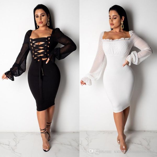 

designer summer women dresses fashion front and back straps square neck dress club womens clothes, Black;gray