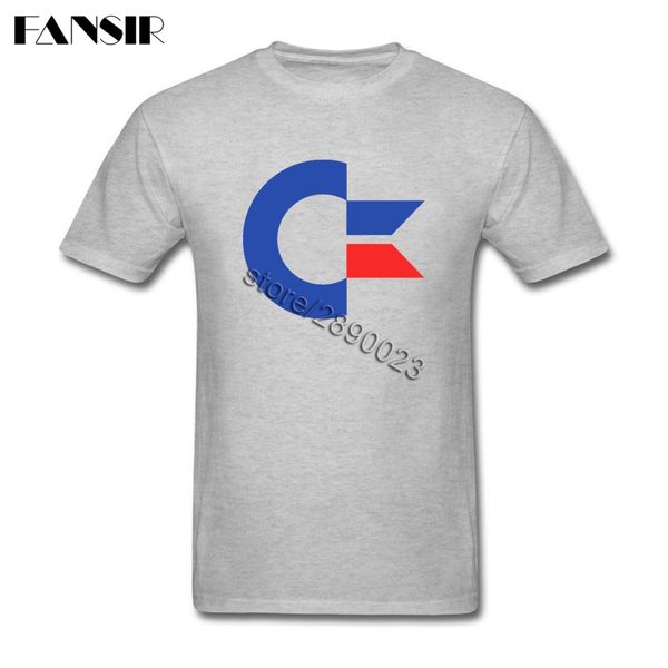 

над размер commodore 64 rock tee рубашки для мужчин с коротким рукавом хлопок мужчины пользовательские футболки семьи летний тис