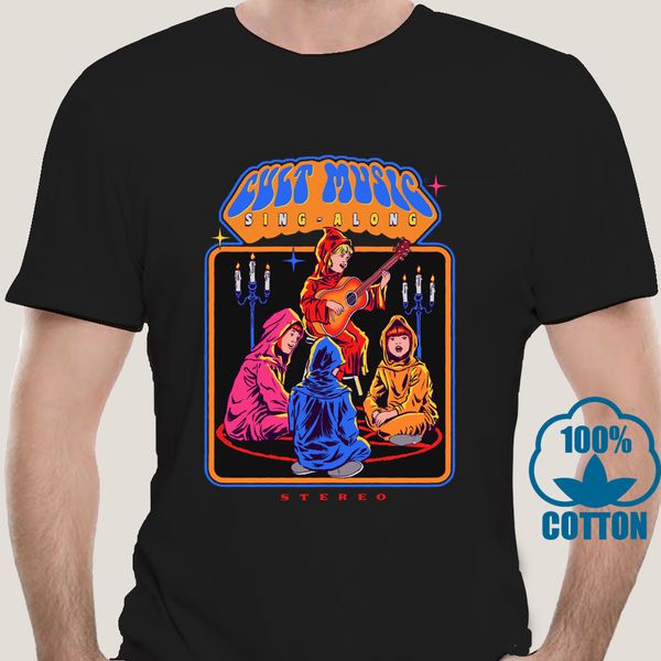 

2328a new cult музыка подпевать стивен родоса смешная тенниска s-2xl