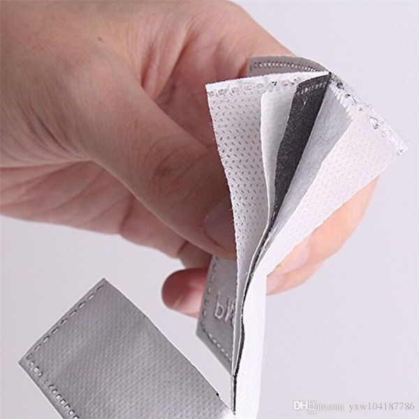 

dhl in stock pm2.5 activated carbon filter face mask breathing insert protective mouth replaceable anti haze filter paper