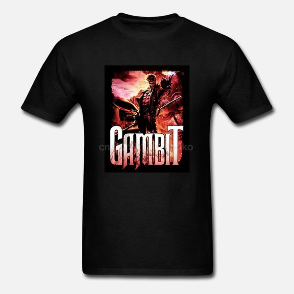 

new gambit x-men short sleeve t-shirt