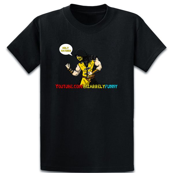 

scorpion real mortal kombat t shirt new fashion summer style trend round neck fitness tee shirt design unique shirt