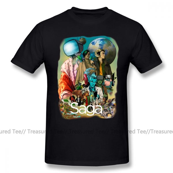 

geek t shirt saga comic characters geek t-shirt graphic 5x tee shirt male funny short sleeves casual 100 percent cotton tshirt