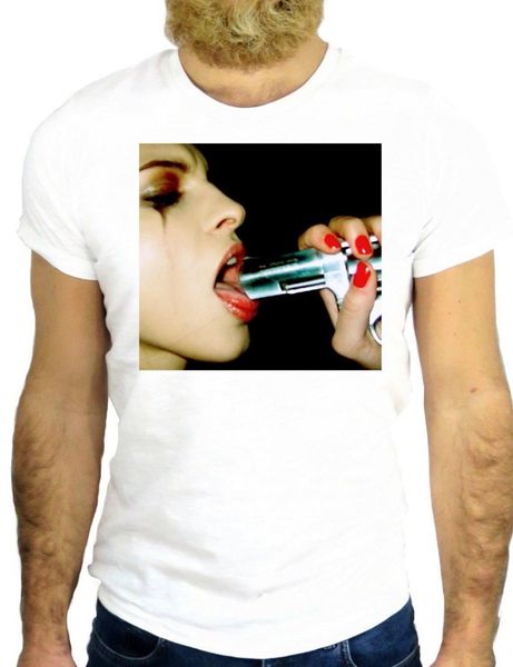 

sport t shirts fashion 2019 crew neck men short-sleeve gun girl cry vintage party usa america irriverent cool hipster tee shirts