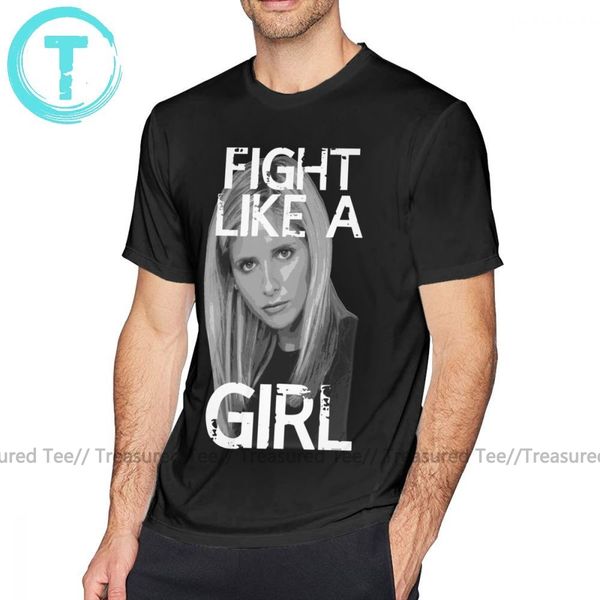 

buffy t shirt fight like a girl t-shirt short sleeve man tee shirt 6xl printed beach funny 100 cotton tshirt
