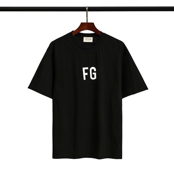 

страх god футболку основы вог футболки детские молодежные мужчины женщины тройники justin bieber ламар рубашки тройник мальчик девочка чисто, Black