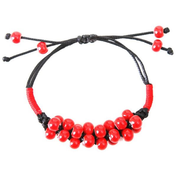 

fashion women bangle ceramic beads jewelry handmade bracelets bangles hot, Golden;silver