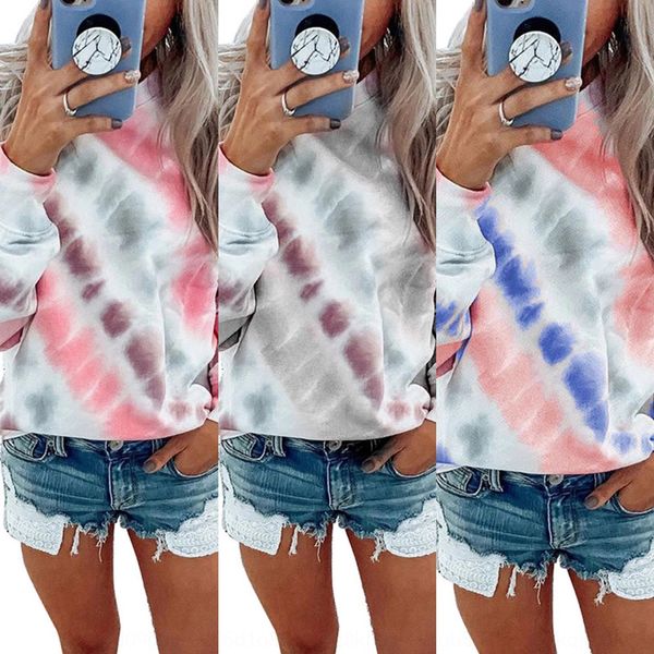 

shiying tie-dyed pulloversweater pullover women's autumn new long sleeve street style round neck pullover sweater women 2531014 3jjoa, Black