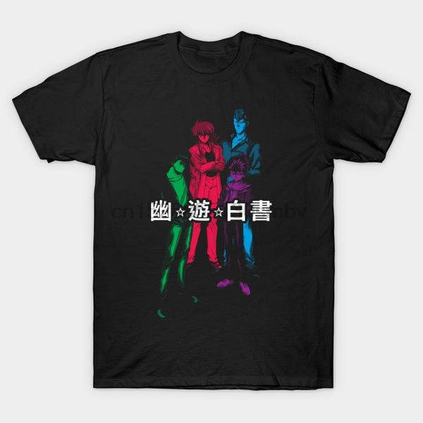 

men tshirt aku no mazoku yu yu hakusho t shirt women t-shirt tees top