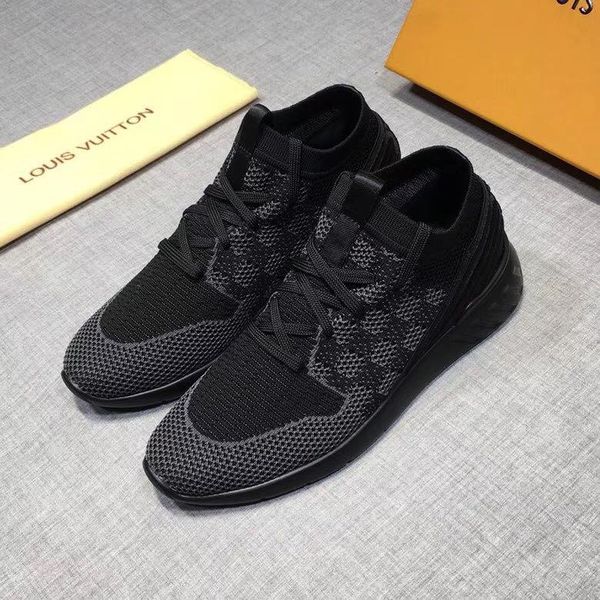 

new arrival women men casual louis comfort vuitton shoes british fashion shoes patent leather shoes for lady color #1 08, Black