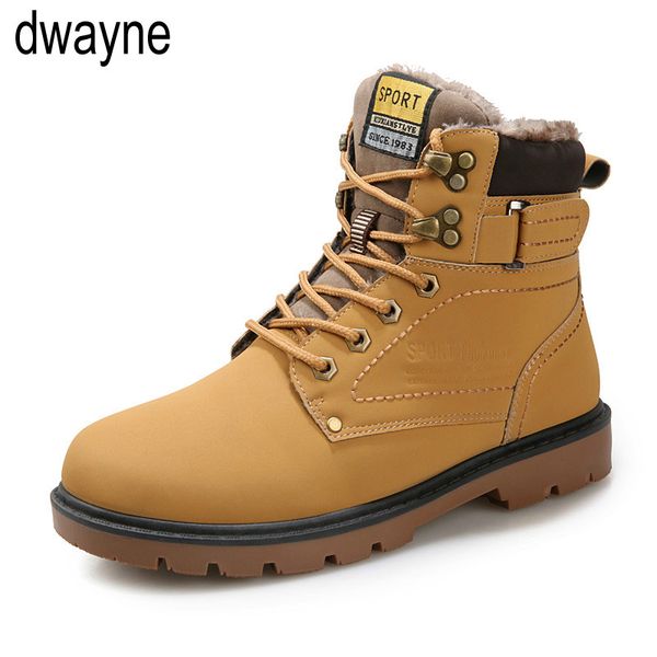 

2020 большой размер 39-46 winter mens boots men casual fahsion снег мужчины ботильоны кожа для обуви tgh78, Black