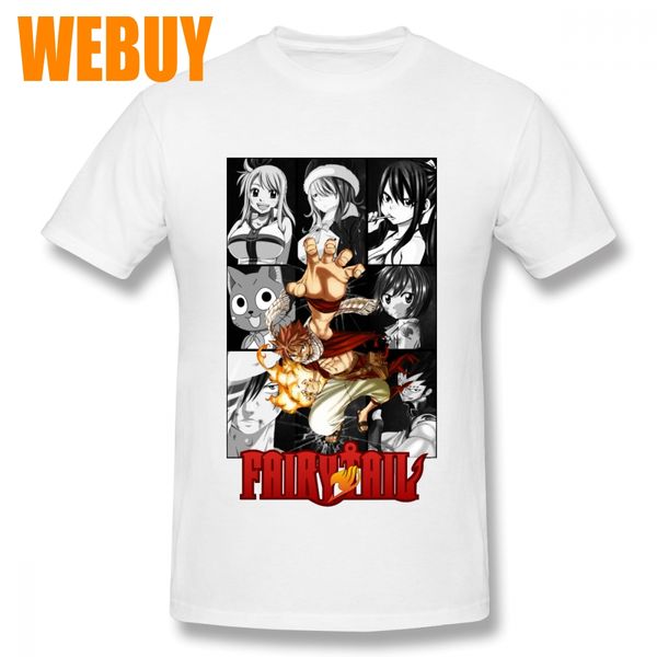

new sale fairy tail tee for man o-neck t shirt breathable causal new arrival