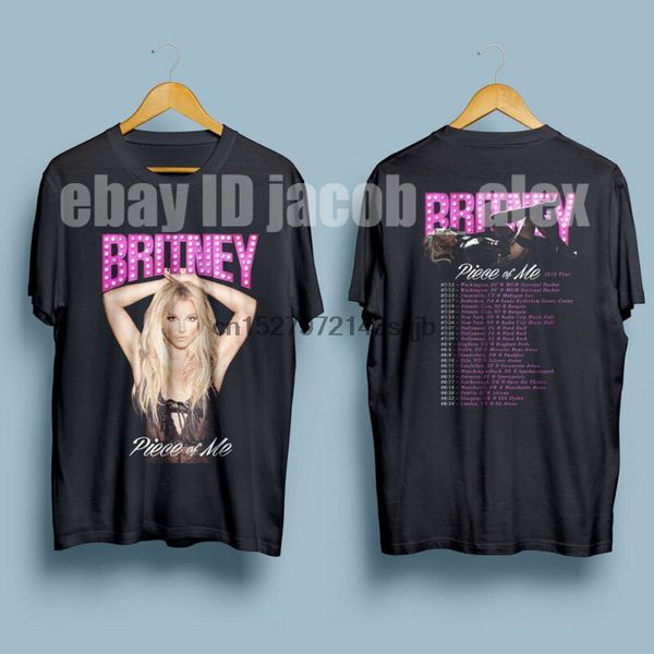 

новый britney spears кусок me music tour 2018 men's t-shirt s-5xl