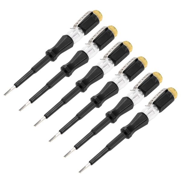 

uxcell circuit tester, 3mm slotted screwdriver voltage tester pen ac100-500v 6pcs