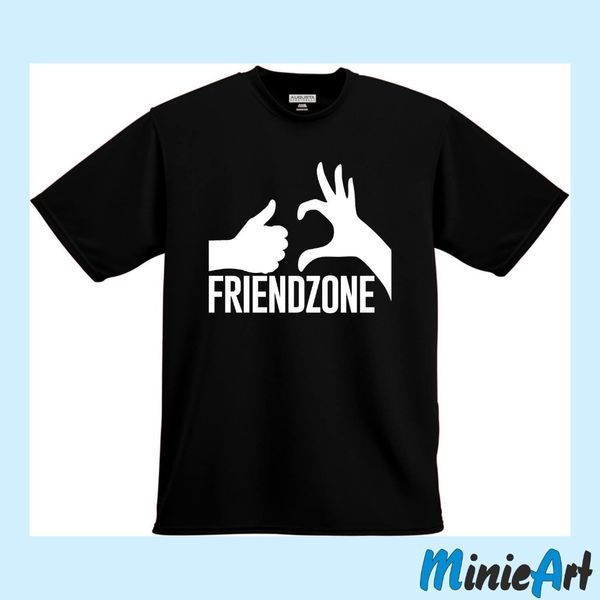

2020 100% cotton friendzone friends buddy love tshirt t-shirt funny for men cotton shirt tee gif tee shirt