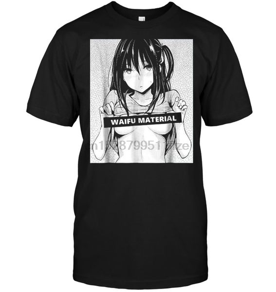 

waifu material hentai and anime t-shirt