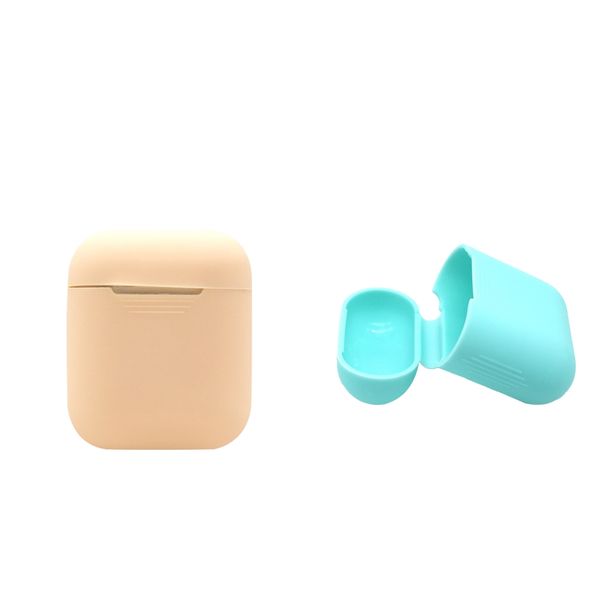 

2piece силиконовый чехол защитный кожи для apple, airpod зарядный чехол