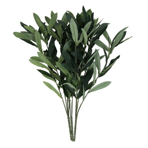

1pc olive leaves practical fake plant olive leaf decoration pgraphy props for shop wedding