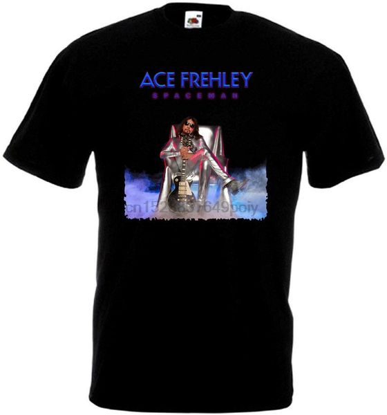 

ace frehley spaceman v13 t shirt black hard rock heavy metal все размеры s 5xl