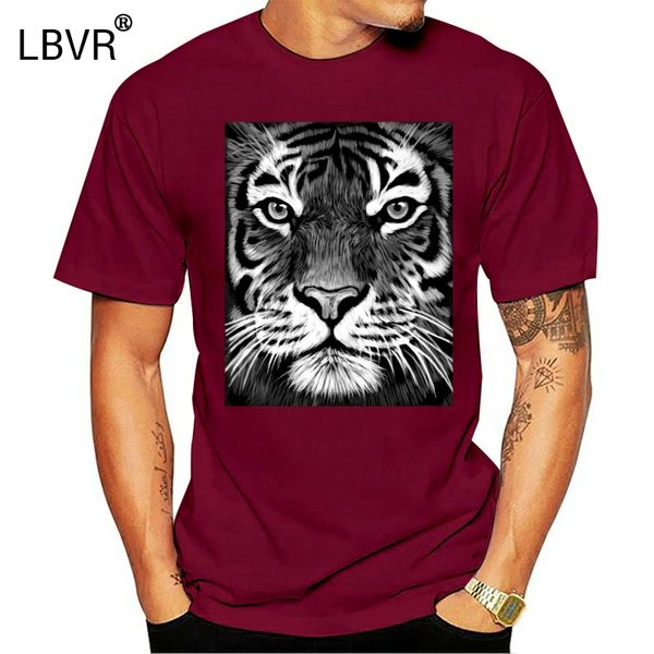 

psychedelic tiger graphic t-shirt mens summer brand slipknot luxury tees friends tv men's tshirt animal print