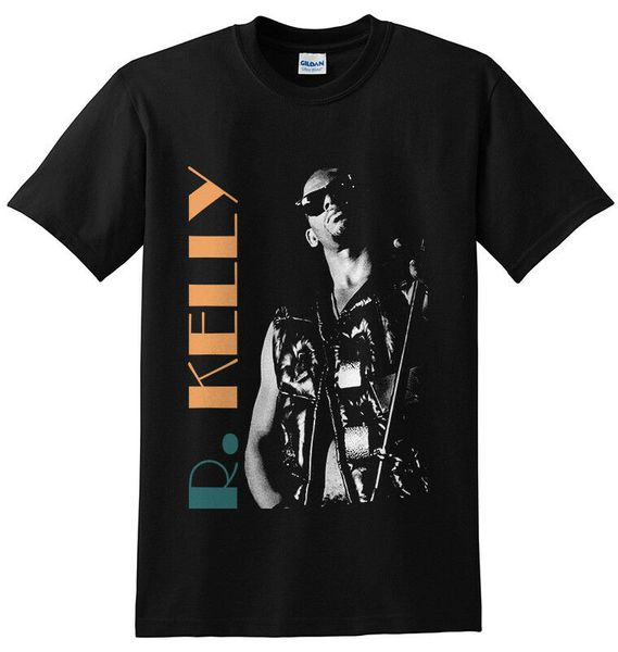 

r kelly vintage black t shirt for men 2020 new short sleeve cotton summer casual men fashion street wear custom t-shirt