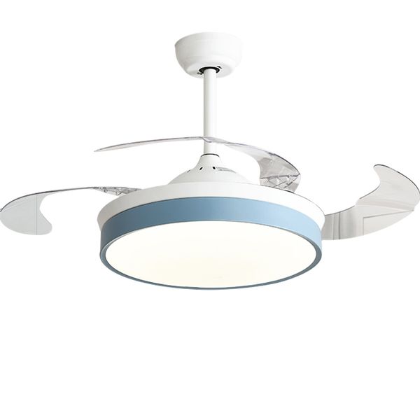 

fan lamp ceiling fan lamp dining room modern and simple invisible nordic chinese frequency conversion large wind household livin