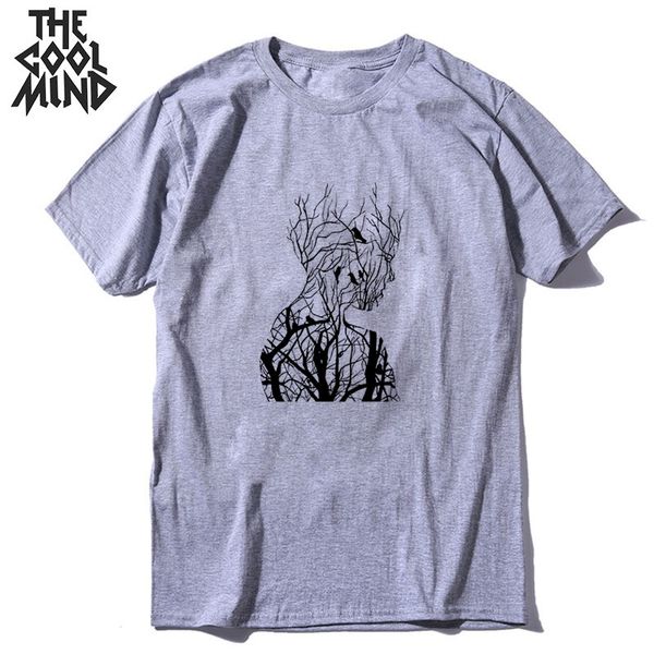 

coolmind 100% cotton cool men tee shirt casual short sleeve men tee shirt summer loose o-neck men t shirt oversized t-shirt tees