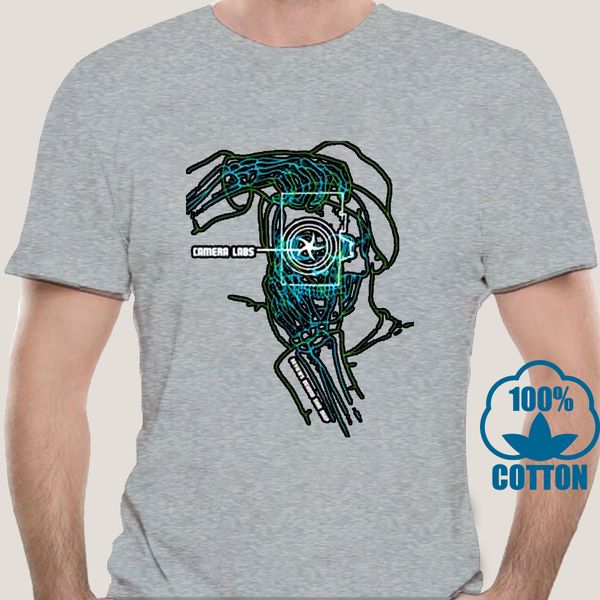 

3786a printed men t shirt cotton tshirts o-neck short-sleeve cameralabs pgraphy x-ray women t-shirt