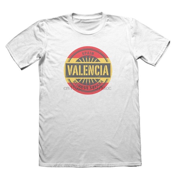 

new fashion summer print t shirt men valencia spain design t-shirt - mens fathers day christmas gift customize t shirts