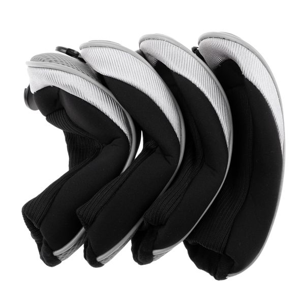 

4шт / set golf club head cover hybrid headcovers неопрен mesh 3 4 5 6 7 x теги в комплекте с сменным количеством тегами -7 цветами