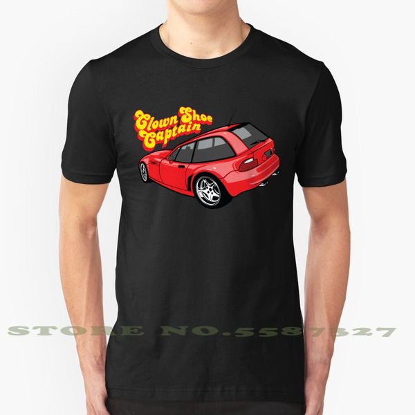 

clown shoe captain - red black white tshirt for men women clown shoe z3 m coupe motorsport